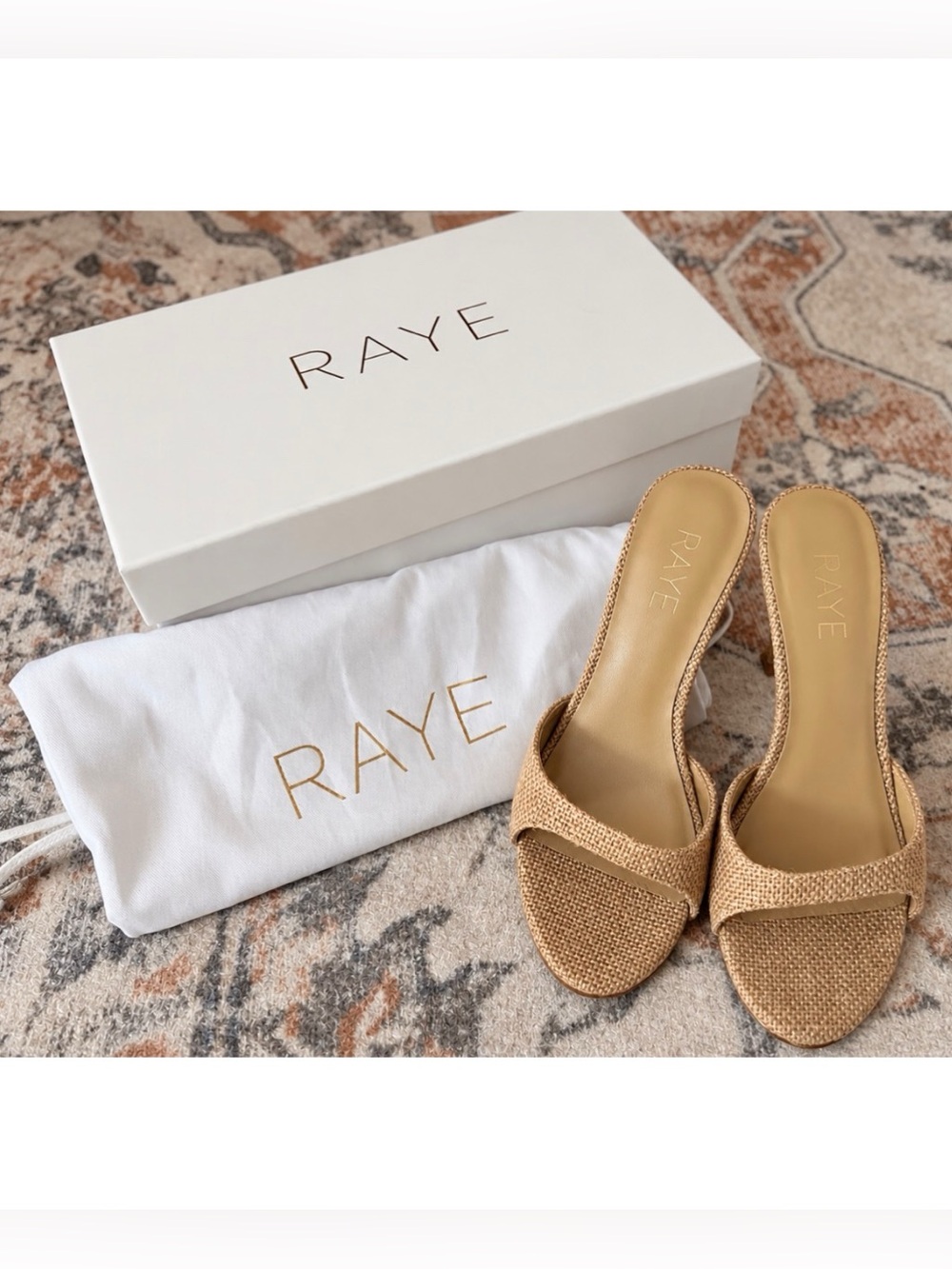 REVOLVE - RAYE Alejandra Heels in Natural